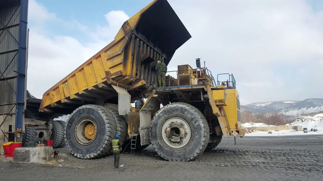 Mining truck
